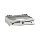 Fry-top electric dublu, platou mixt, de banc, Linia 900, Silko